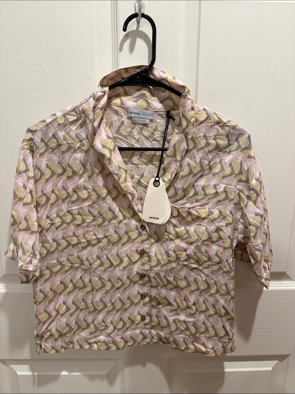 Prana Iguala Top, Willow Retro Geo